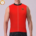Belgium leon Fleece Sleeveless Cycling Jersey