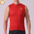 Spain Fleece Sleeveless Cycling Jersey