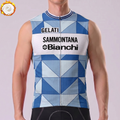 1986 Bianchi Fleece Sleeveless Cycling Jersey