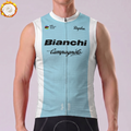 Rapha Bianchi Fleece Sleeveless Cycling Jersey