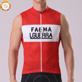 1956 Guerra Fleece Sleeveless Cycling Jersey