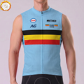 2018 Belgium Fleece Sleeveless Cycling Jersey