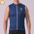 France Fleece Sleeveless Cycling Jersey