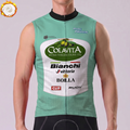 Colavita Bianchi Fleece Sleeveless Cycling Jersey