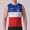 France CORIMA Fleece Sleeveless Cycling Jersey