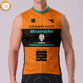 Sonatrach Bianchi Fleece Sleeveless Cycling Jersey
