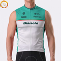UCI Bianchi Fleece Sleeveless Cycling Jersey