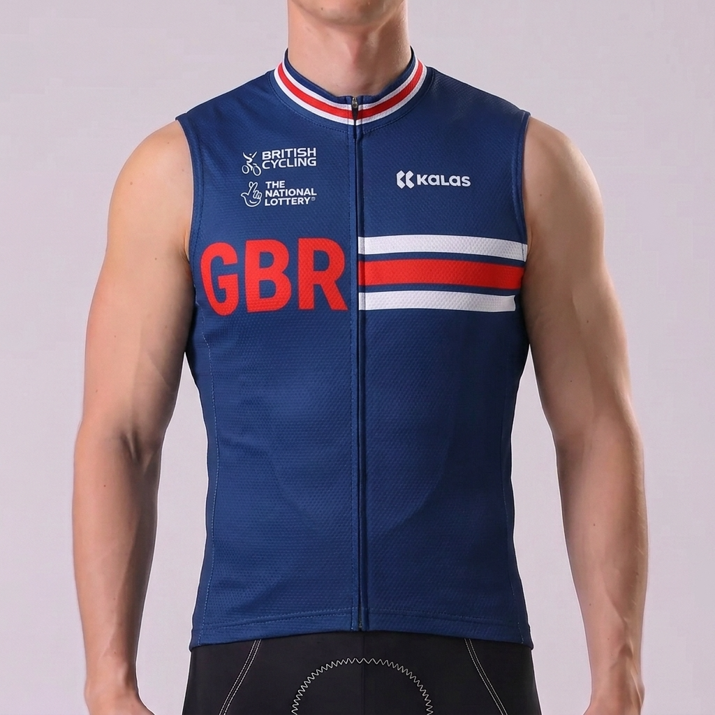 GBR Sleeveless Cycling Jersey