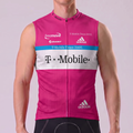 2005 Pink Sleeveless Cycling Jersey
