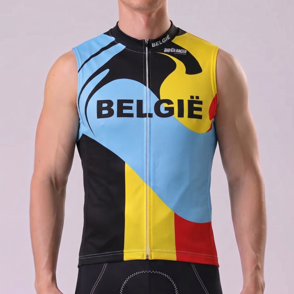 Belgium Sleeveless Cycling Jersey