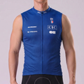 2025 France Sleeveless Cycling Jersey