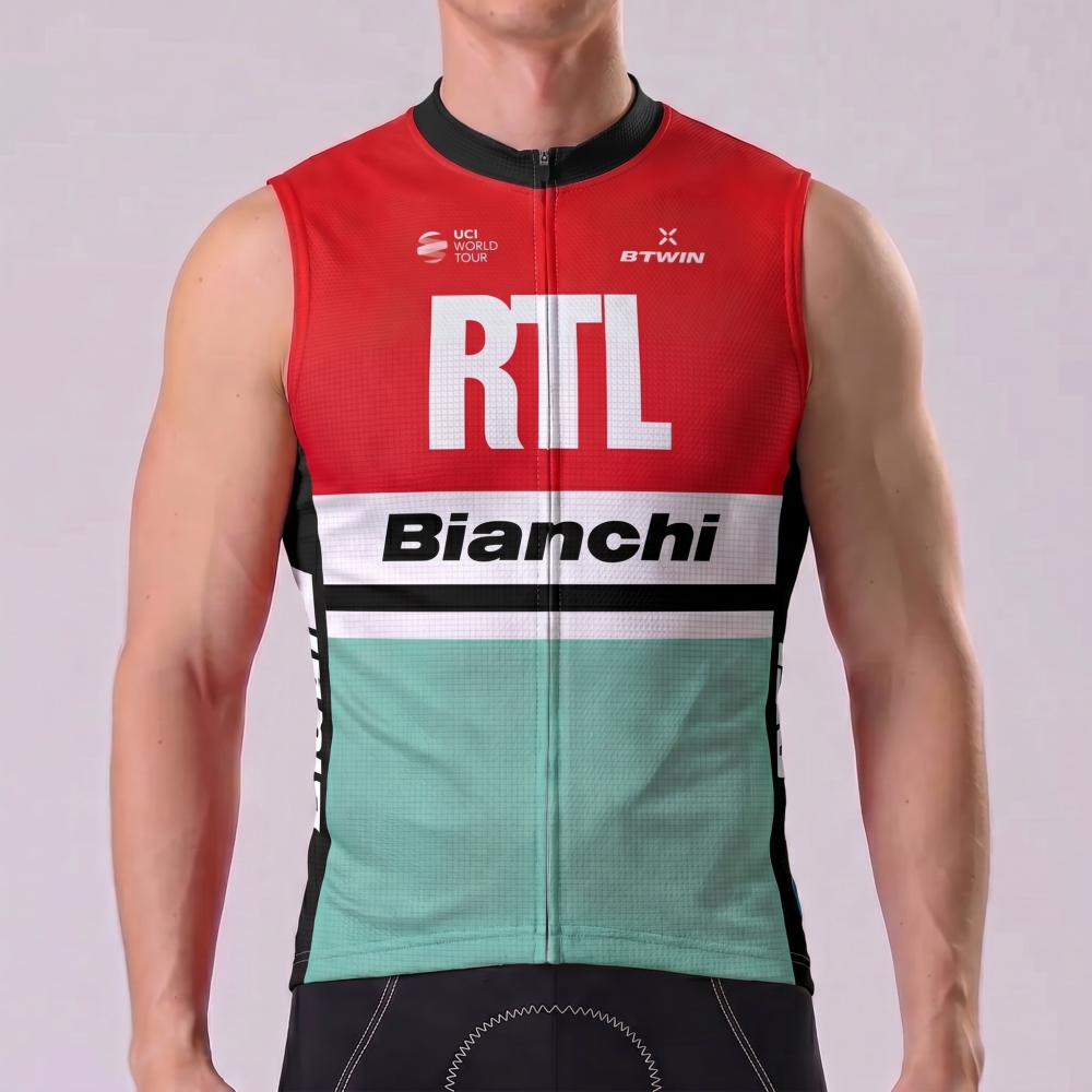 RTL Bianchi Sleeveless Cycling Jersey