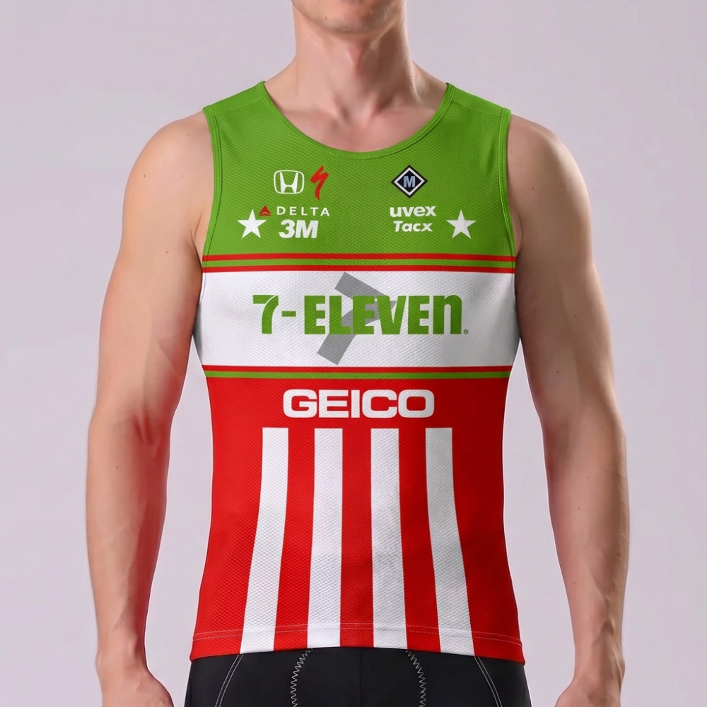 1989 7-Eleven Cycling Vests