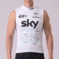 2017 Sky Sleeveless Cycling Jersey