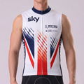 2015 United Kingdom Sleeveless Cycling Jersey