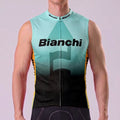 1986 Bianchi Green Sleeveless Cycling Jersey