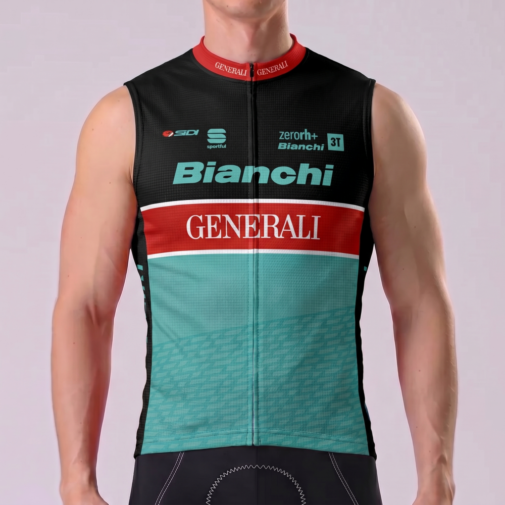 Generali Bianchi Sleeveless Cycling Jersey