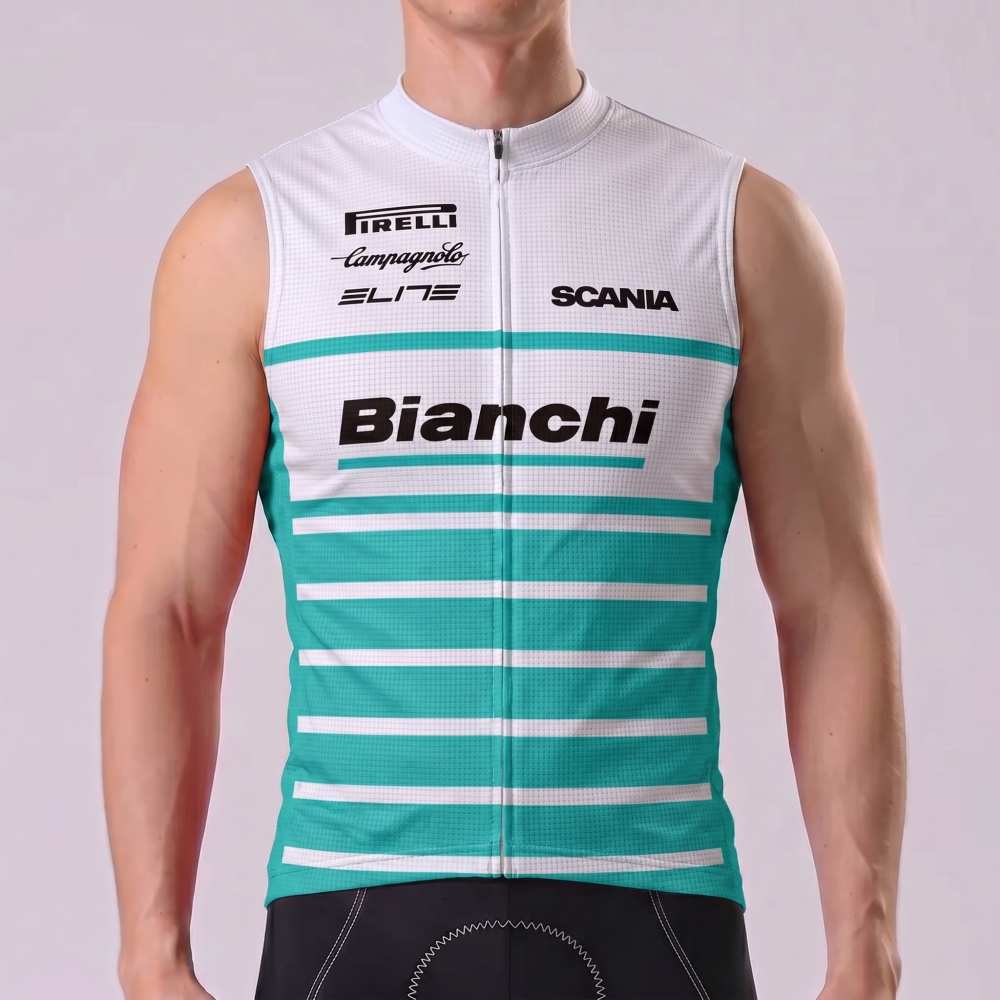 MEDION Bianchi Sleeveless Cycling Jersey