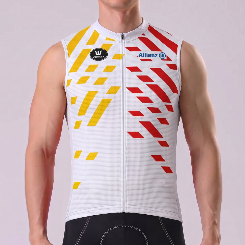 Belgium Allianz Sleeveless Cycling Jersey