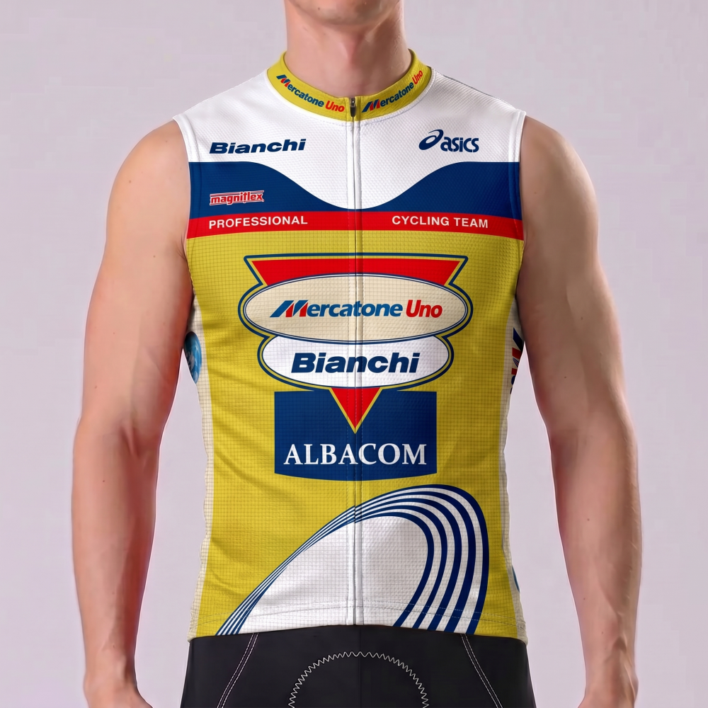 1999 Bianchi Sleeveless Cycling Jersey