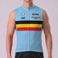2018 Belgium Sleeveless Cycling Jersey