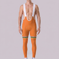 Orange MOLTENI Bib Cycling Pants