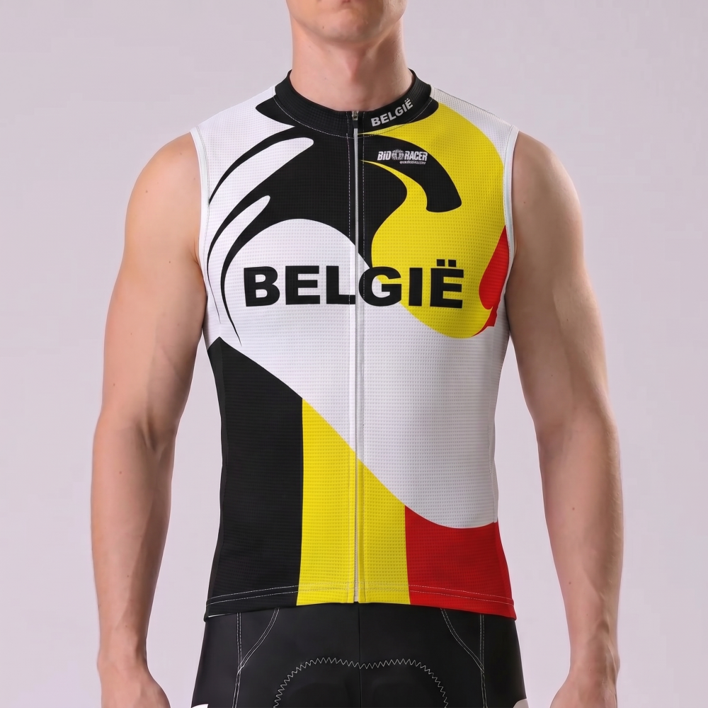 Belgium Froomeyy Sleeveless Cycling Jersey