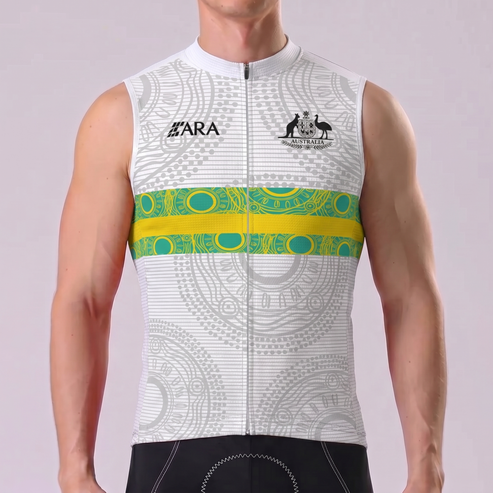 2024 Australia Sleeveless Cycling Jersey