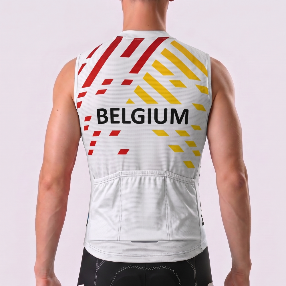 Belgium Allianz Sleeveless Cycling Jersey