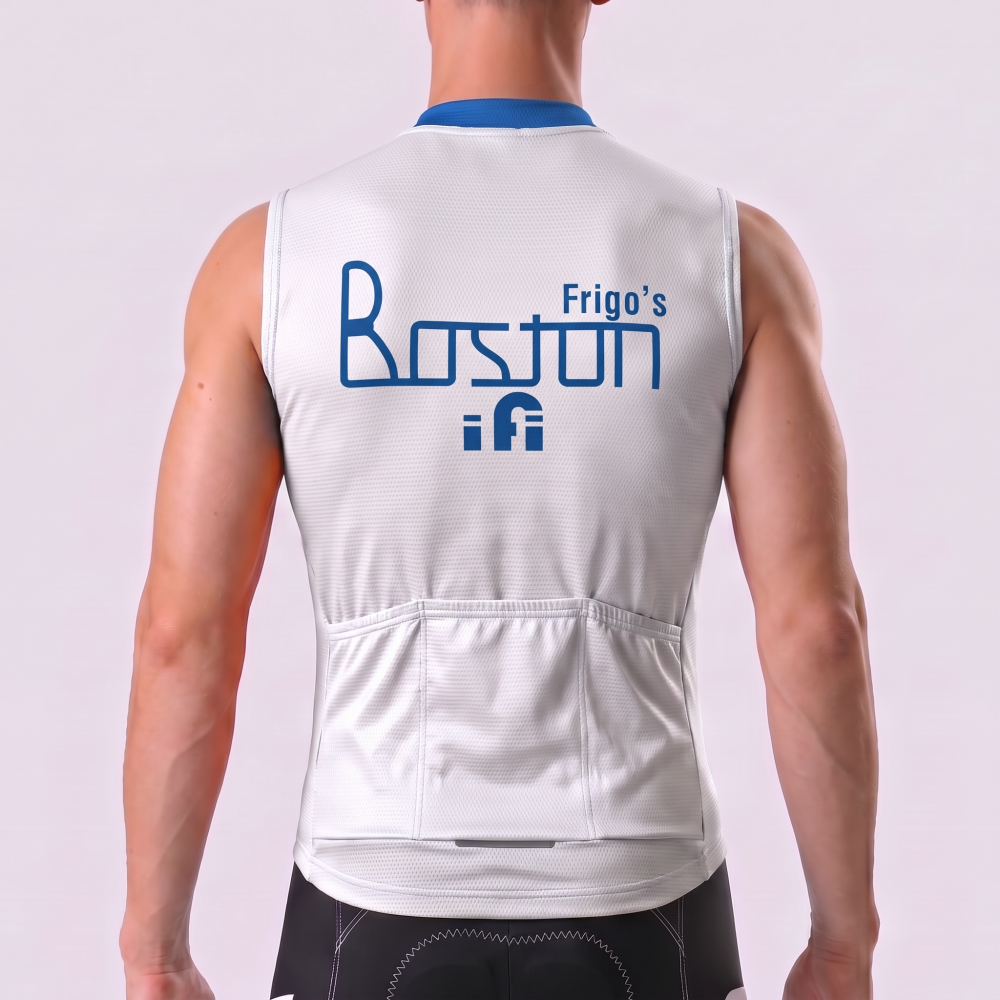 1981 Boston Fleece Sleeveless Cycling Jersey