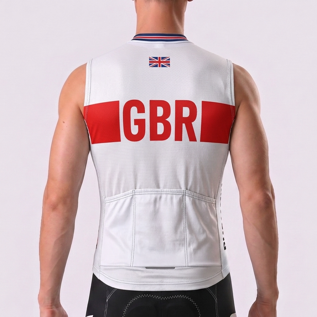 2022 United Kingdom Fleece Sleeveless Cycling Jersey
