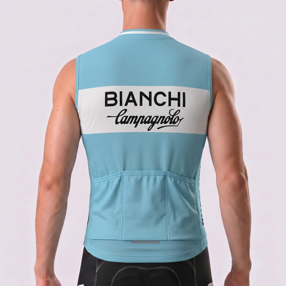 1973 Bianchi Windproof Sleeveless Cycling Jersey