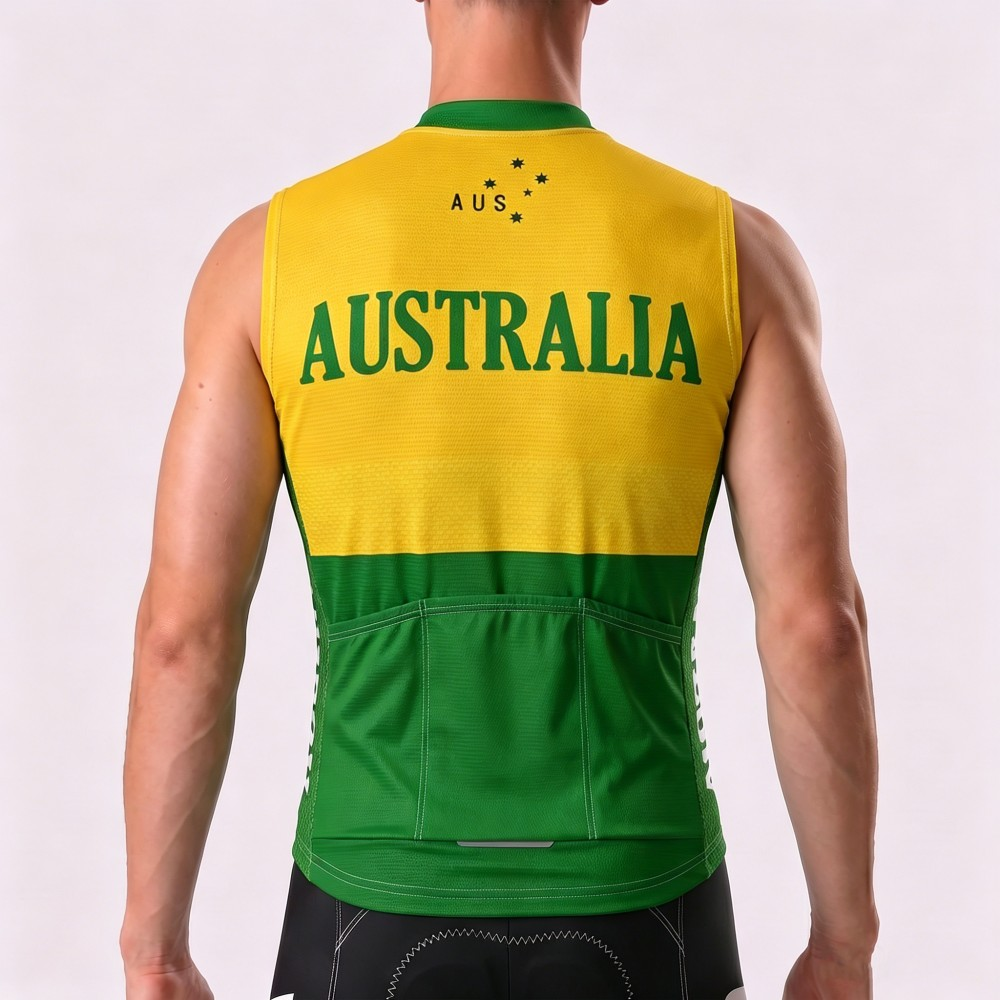 Jayco Australia Sleeveless Cycling Jersey
