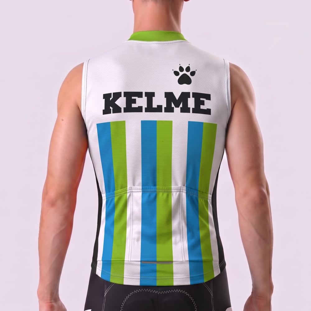 1994 Kelme Fleece Sleeveless Cycling Jersey