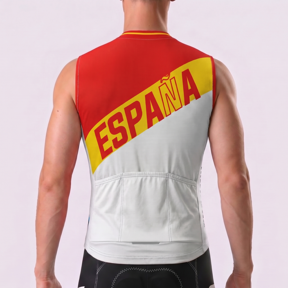 ESPANA Cofidis Windproof Sleeveless Cycling Jersey