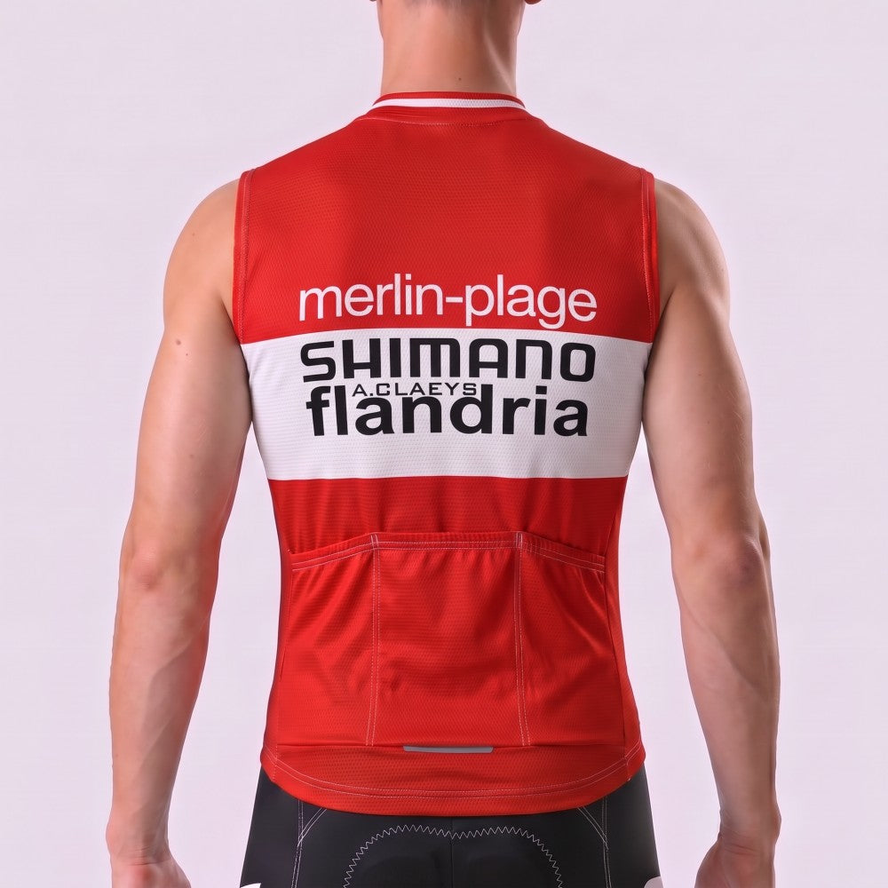 1974 Shimano Windproof Sleeveless Cycling Jersey