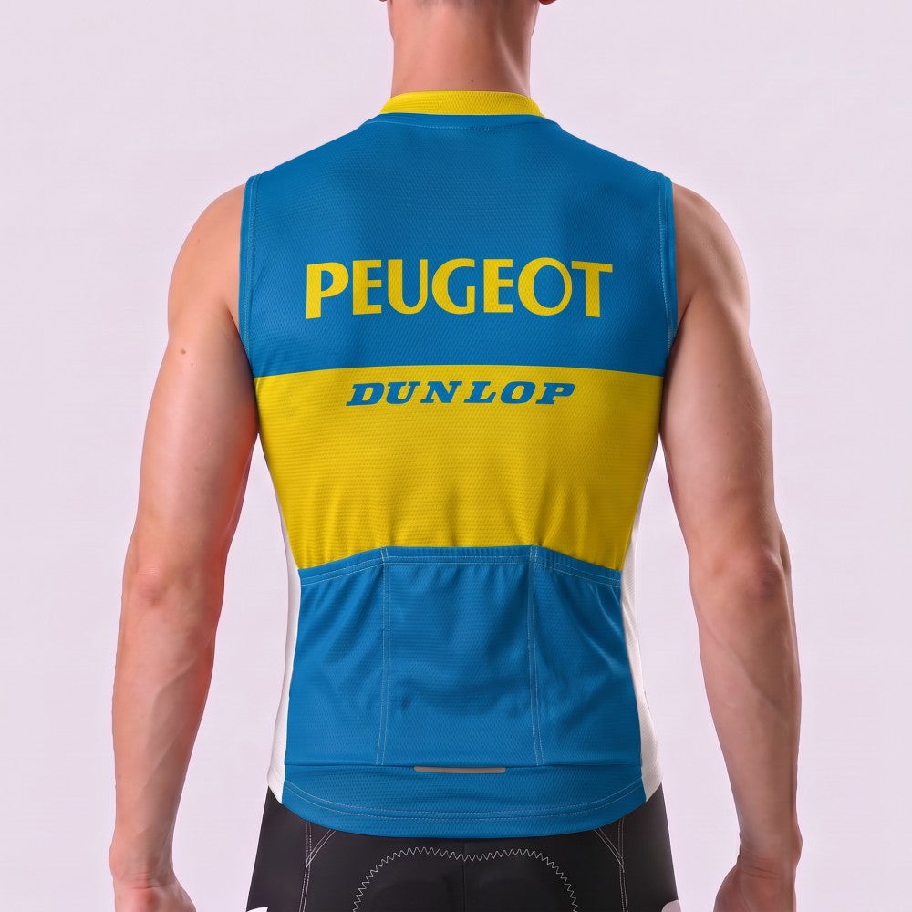 1967 Peugeot Fleece Sleeveless Cycling Jersey