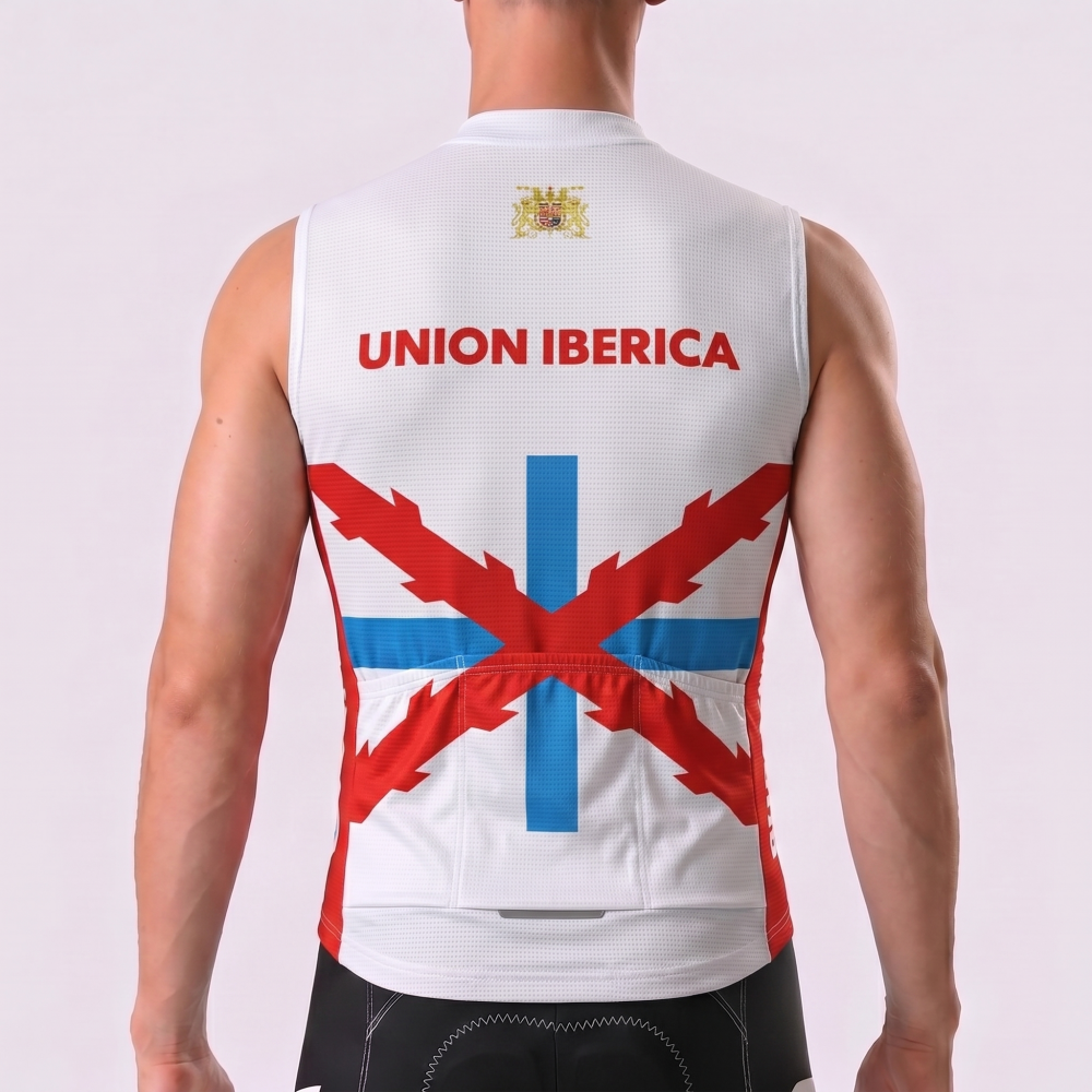 UNION IBERICA Windproof Sleeveless Cycling Jersey