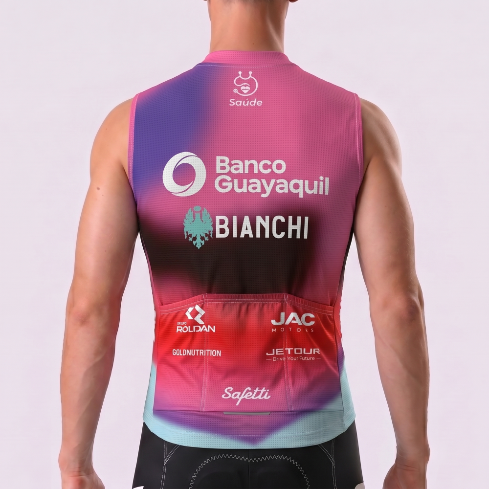 2024 Bianchi Fleece Sleeveless Cycling Jersey