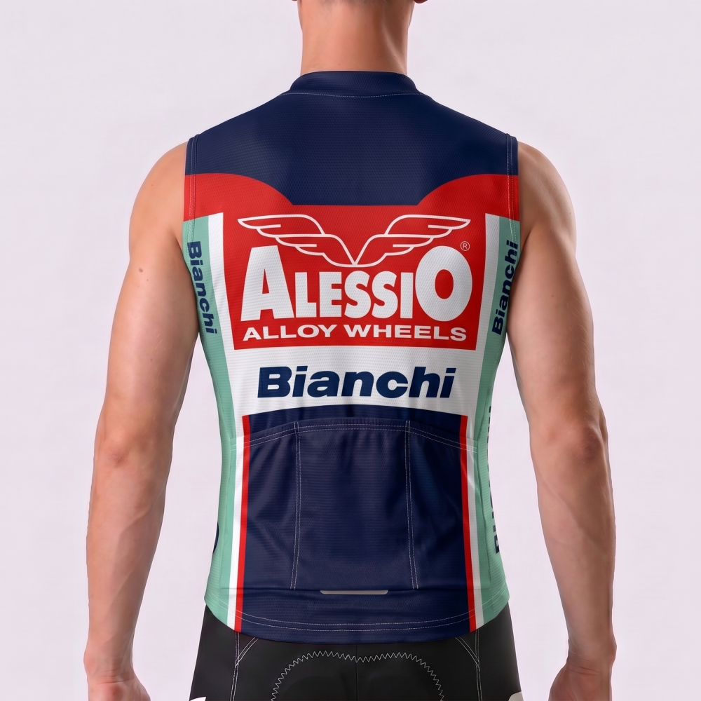 2004 Bianchi Sleeveless Cycling Jersey