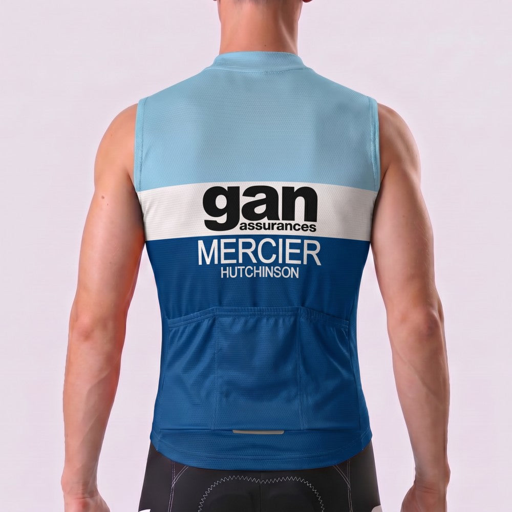 1973 GAN Fleece Sleeveless Cycling Jersey