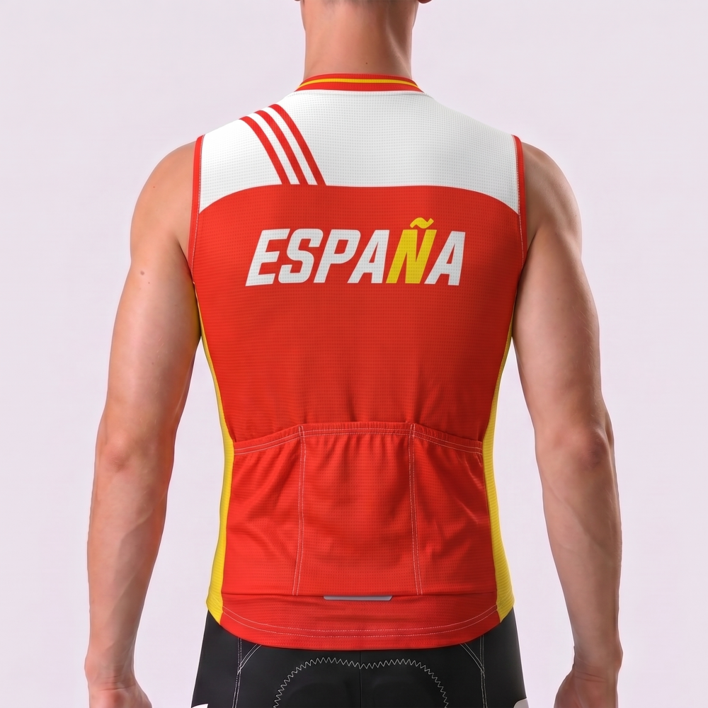 ESPANA Windproof Sleeveless Cycling Jersey