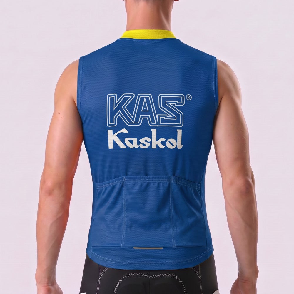 1972 KAS Fleece Sleeveless Cycling Jersey