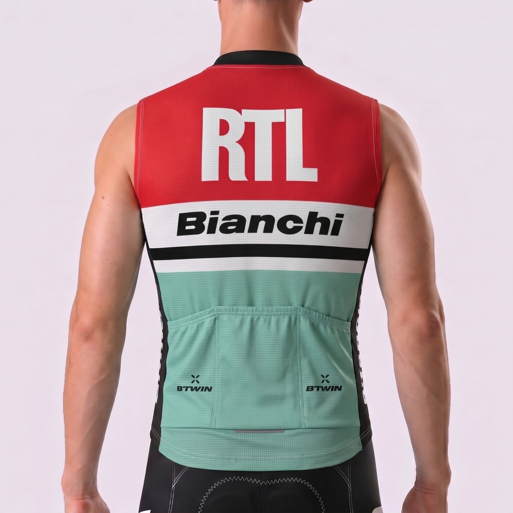 RTL Bianchi Sleeveless Cycling Jersey