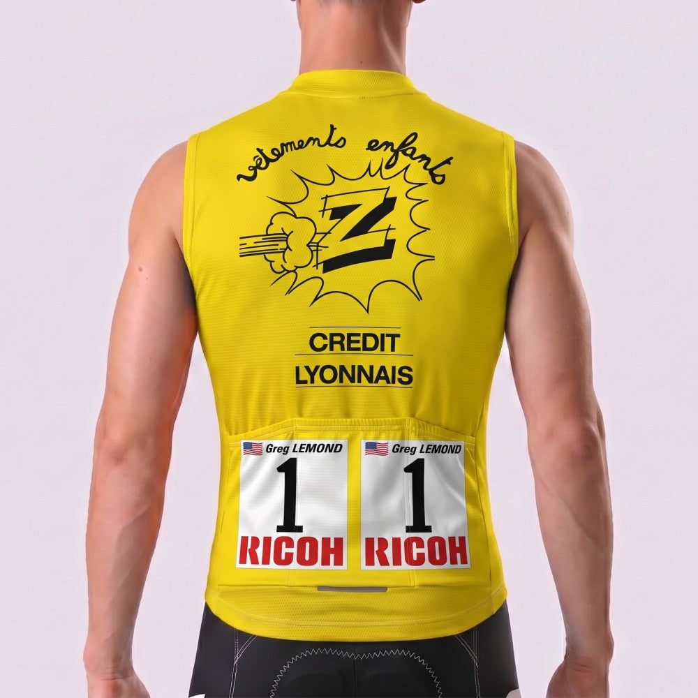 1990 Z Fleece Sleeveless Cycling Jersey