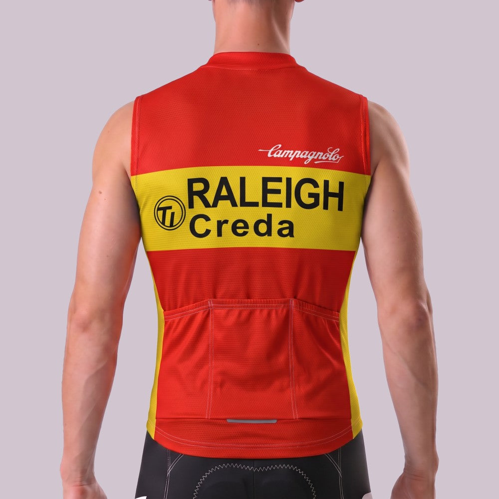 1980 Raleigh Fleece Sleeveless Cycling Jersey