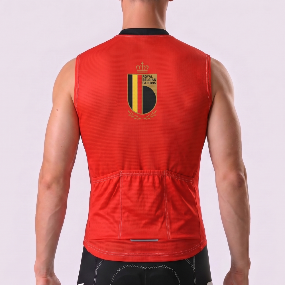 Belgium leon Sleeveless Cycling Jersey