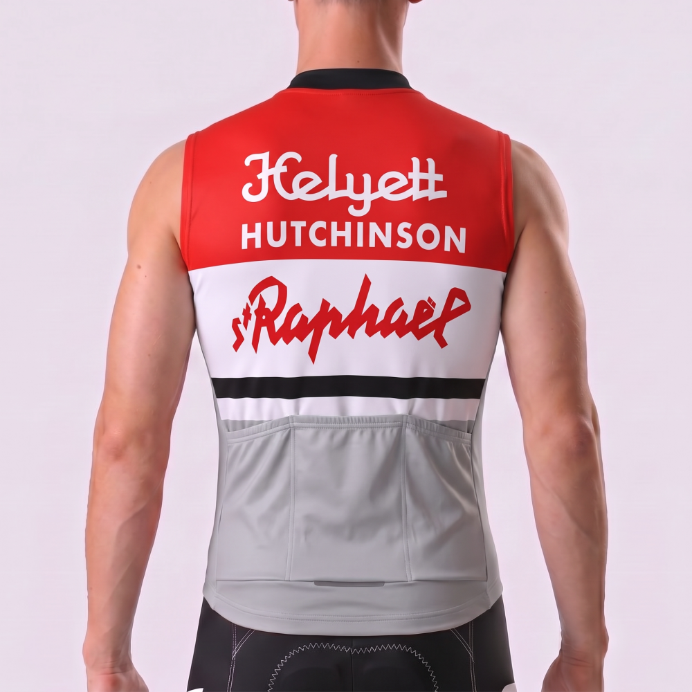 1962 Hutchinson Fleece Sleeveless Cycling Jersey