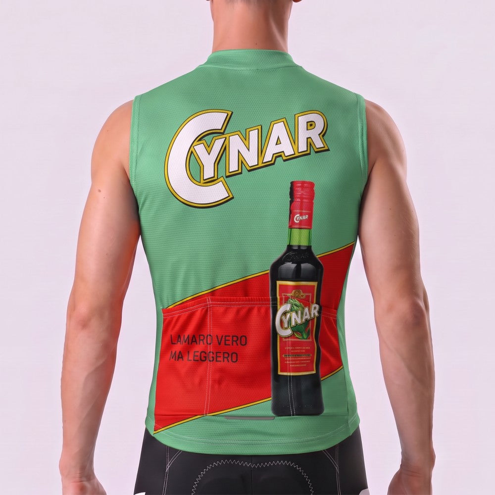 1965 Cynar Fleece Sleeveless Cycling Jersey