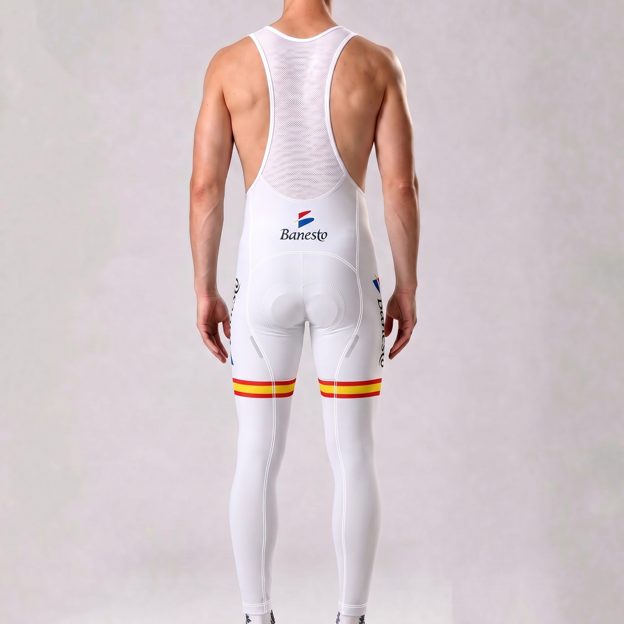 1992 Banesto Fleece Bib Cycling Pants